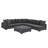 Bonsell Corduroy L-Shaped Sectional-871524340