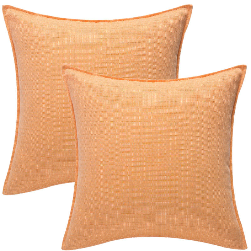 Ensemble de 2 coussins décoratifs, Orange