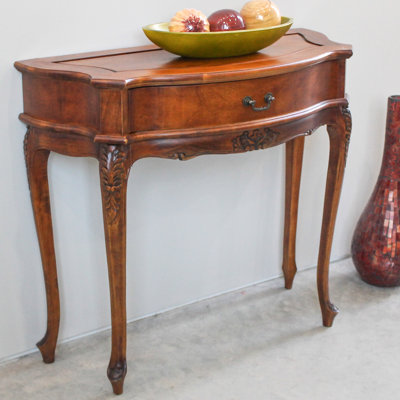 Aimien 34'' Solid Wood Console Table
