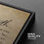 Citations emblématiques littéraires et lyriques, art moderne, décoration murale, minimaliste, 2 pièces-98109388-98109387