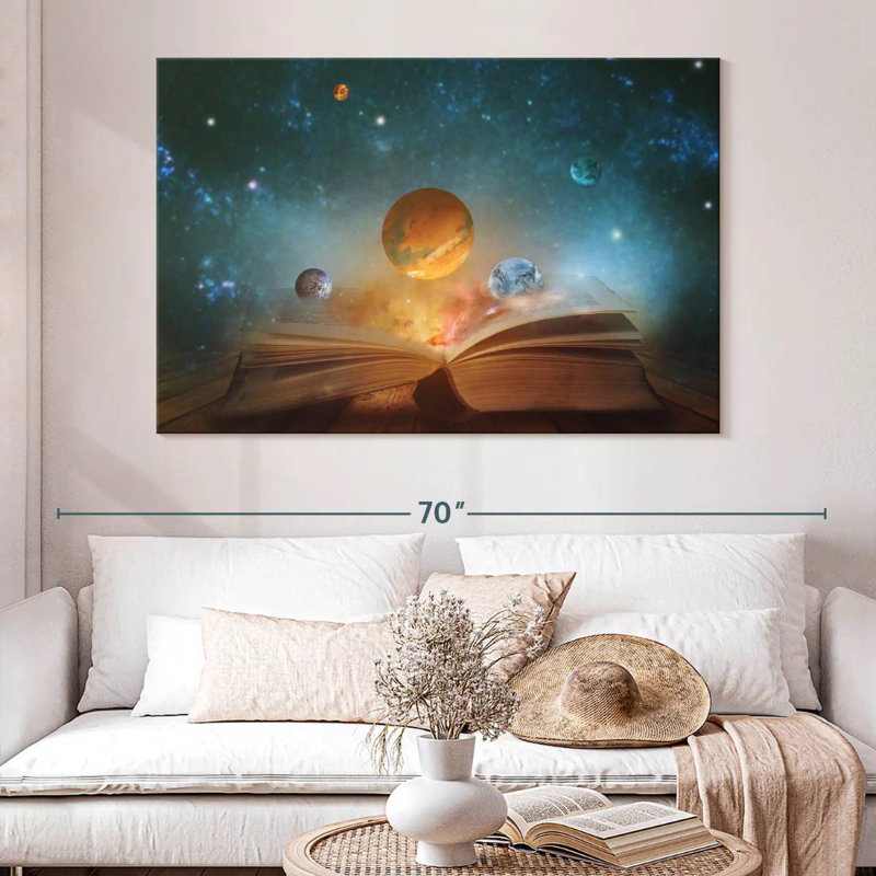 Oberle Galaxy Book, 34" H x 51" W