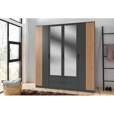 Nameer 4 Door Wardrobe