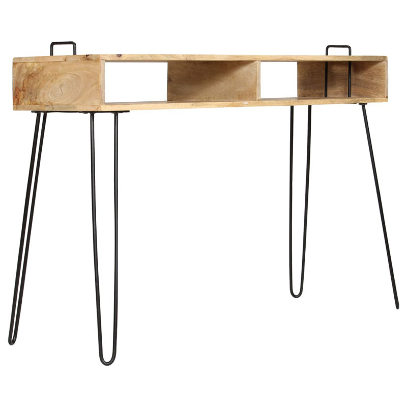 Console Table Solid Mango Wood 45.3"x13.8"x29.9"