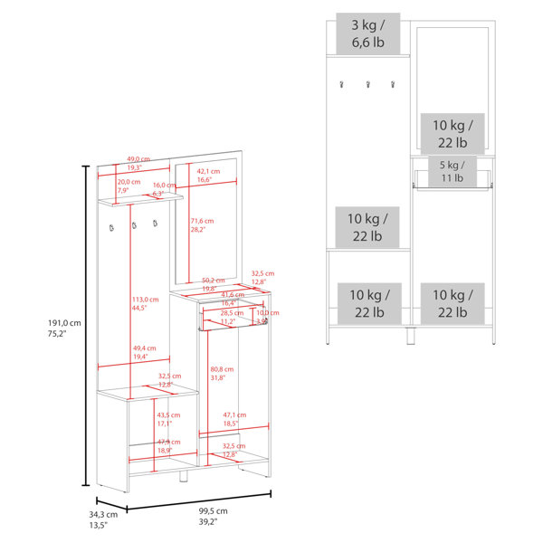 Dimensions du produit