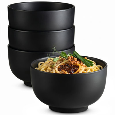 34 oz. Ceramic Japanese Noodle Bowl Set