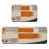Orange / beige / gris abstrait