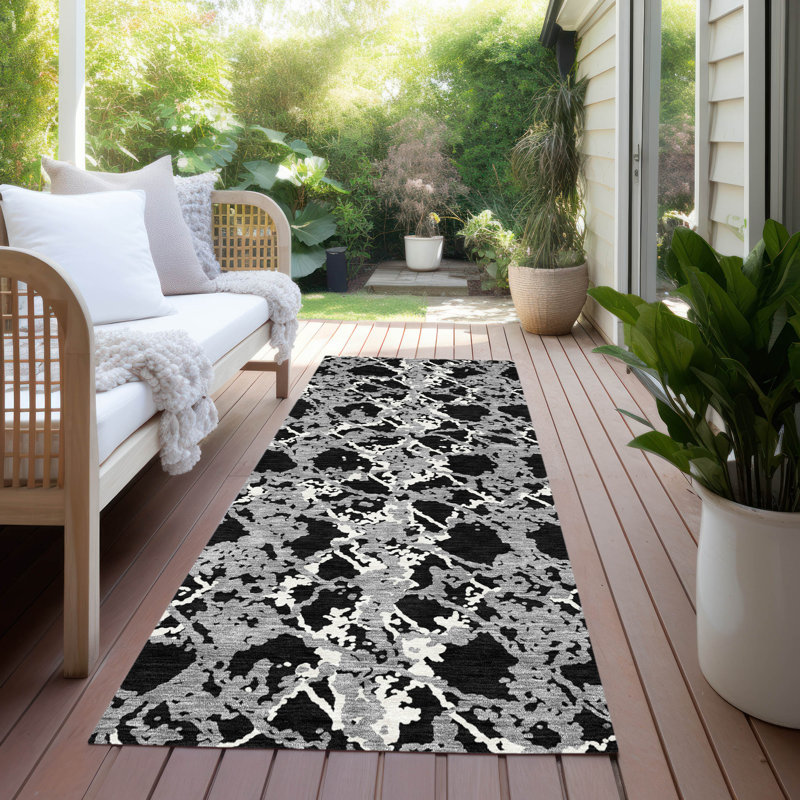 Tapis extérieur Aquaisha, Tapis de couloir 2 pi 3 po x 7 pi 6 po