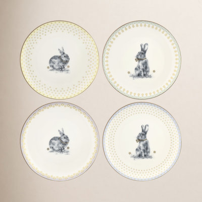 Meadow Lane 8" Porcelain Salad Plate