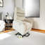 Fauteuil inclinable électrique en velours-816931295