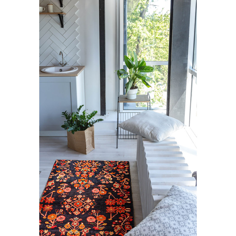 Tapis bleu marine Andelz 2 pi 11 po x 5 pi 5 po