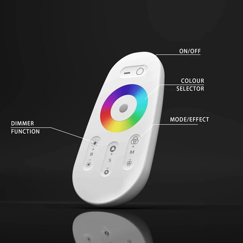 RGB LED Floor Lamp With Remote Control - Modern Dimmable Lighting For Living Room, Bedroom, And Home Decor