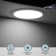 8 Inch LED Recessed Light with J-Box, CRI90 5%-100% Dimmable, Ultra-Thin, ETL & ES, 5000K Daylight