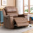 Emony 37" W Faux Leather Recliner-2107043081