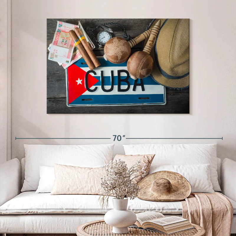 Nicci All Things Cuba, 32" H x 48" W