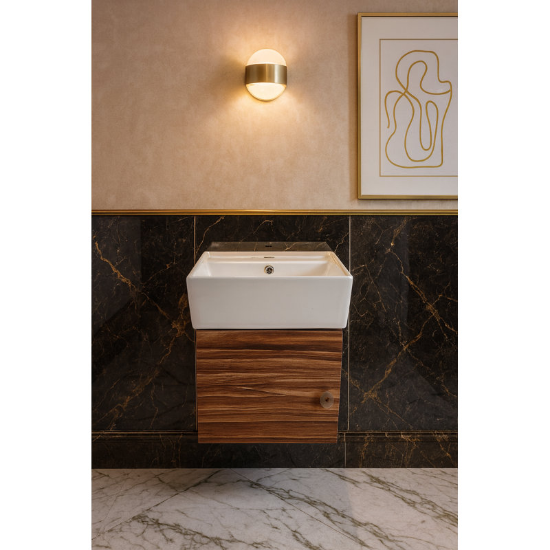 Ensemble de meuble-lavabo pour salle de bain simple 15 po Donatello