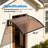 Window Door Awning (one piece)
