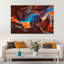 «Inside Antelope Canyon», reproduction sur toile-1499089567