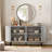 64" Mid-Century Modern Tv Stand  For 90 Inch Tv-1484047851