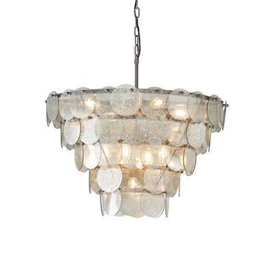 Amysue 9-Light Crystal Chandelier