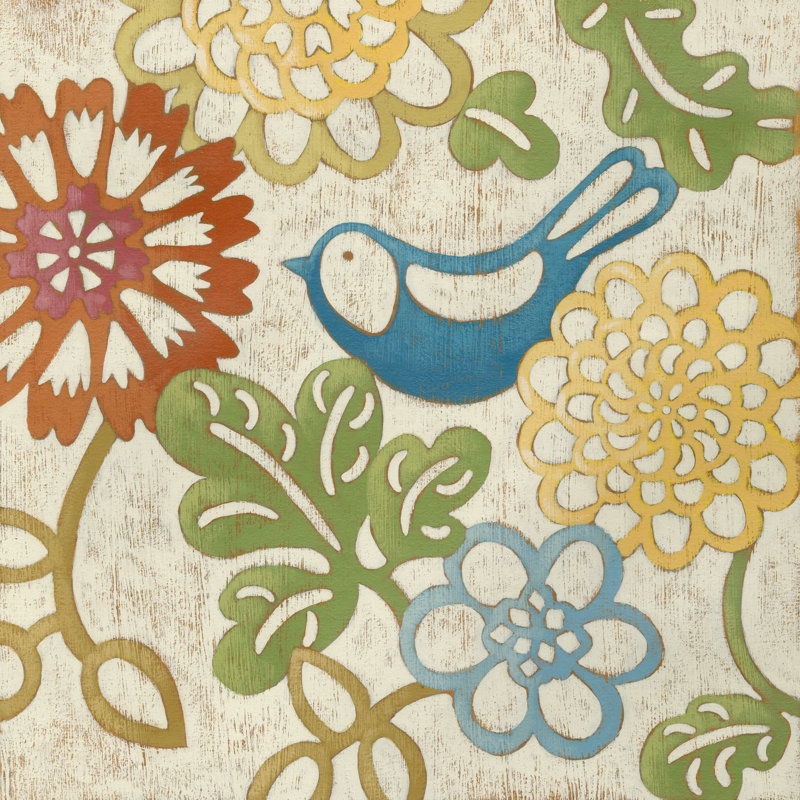 Summer Song II - Wrapped Canvas Print, 122cm H x 122cm W x 3.8 cm D