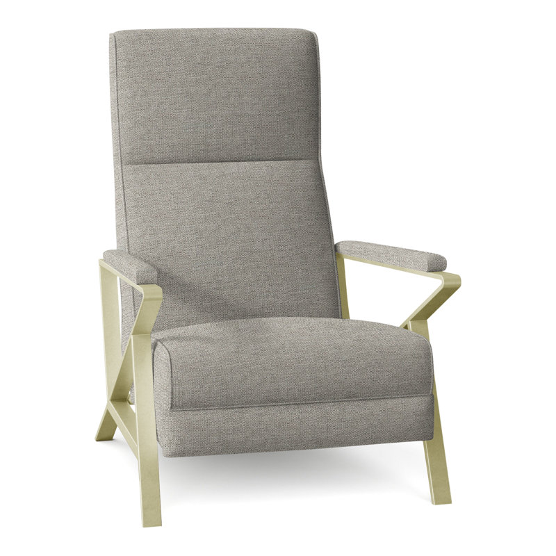 Infinity 28.25" Wide Manual Standard Recliner, Brushed Brass, Linen (3152 72)