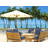 Somerset Deep Seating Outdoor Patio Loveseat-1946584436
