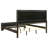 Villeparisis Dark Cocoa Eastern King Panel Bed