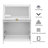 15.75*11.81*22.05In 2-Tier Dish Drying Rack-109598035