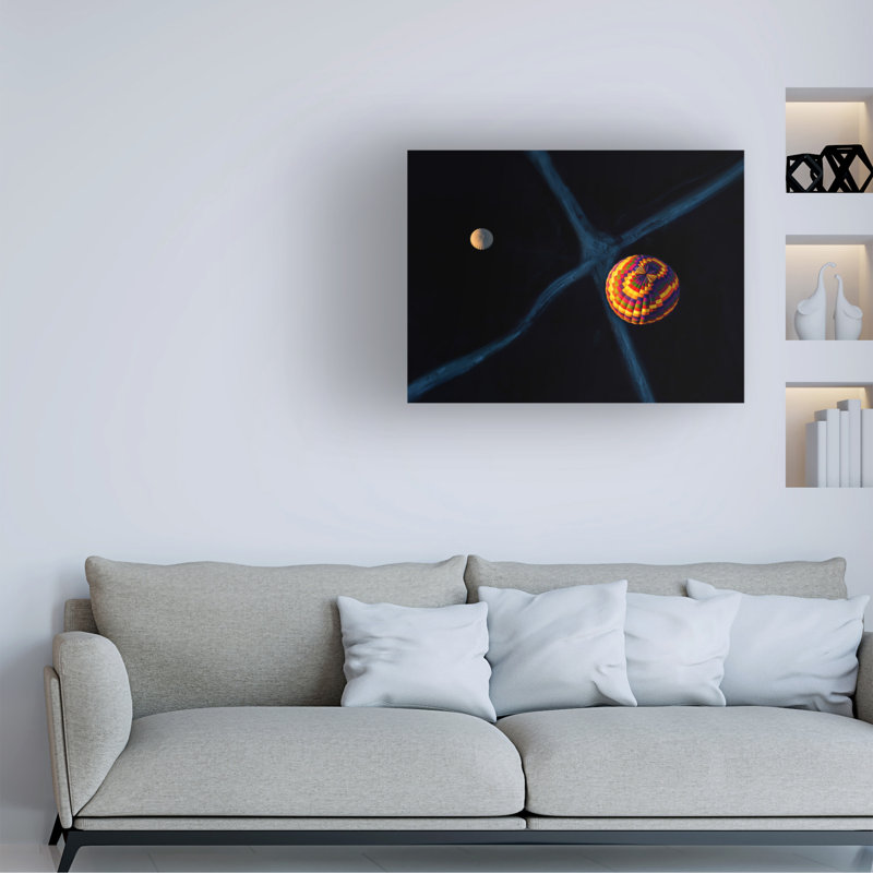 Juan Luis Duran The Crossroads Canvas Art, H 14 po x l 19 po