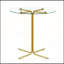 Table basse ronde en verre trempé de 36 pouces pour quatre petits espaces-1720939910