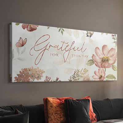 Summers Grateful- Gallery Wrapped Canvas -Ready to Hang