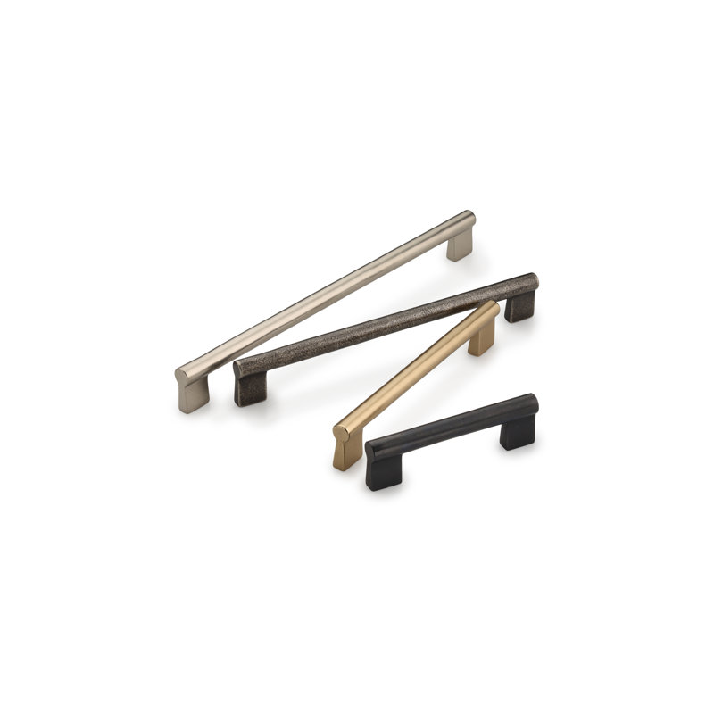 Ashley Norton Dark Bronze Modern Cabinet Pull with Mounting Hardware