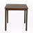 Empress dining table with modern design in Brown, 29.2'' H X 47.54'' W X 29.79'' D