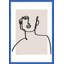 Figure and Form 2 by Romina Gadler - Framed Wall Art-1331190301-1331190763