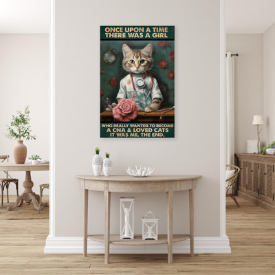 To To A A Cna And Lived Cats sur impression sur toile