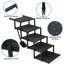 Rampe pour chien pliable portable pour grands chiens 6 marches