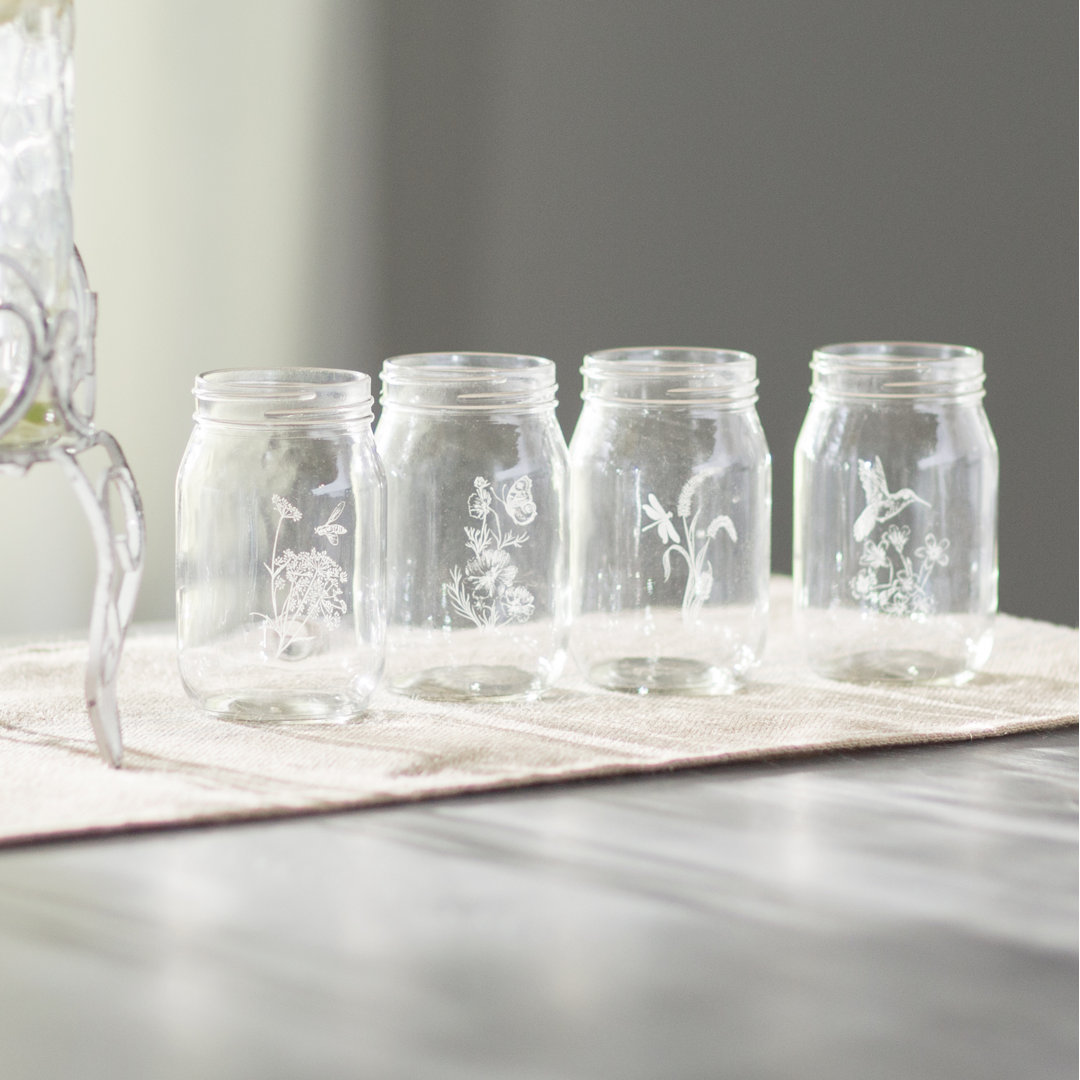 Northlakes 16oz. Mason Jar Set Gracie Oaks
