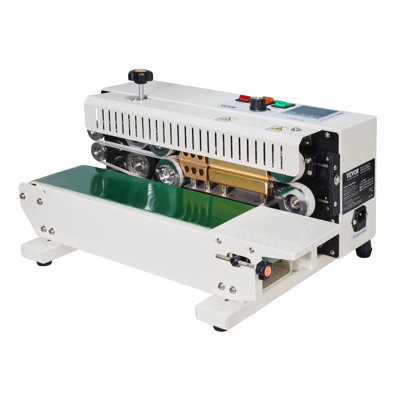 VEVOR Continuous Bag Band Sealing Machine Horizontal Band Sealer Carbon Steel