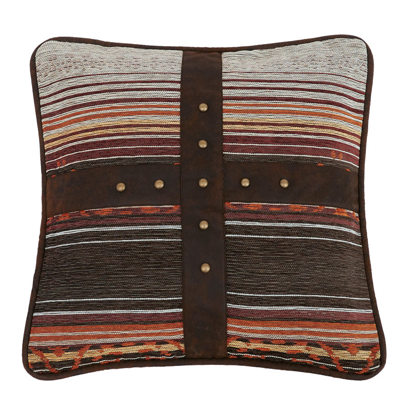 Coussin décoratif Estes Chenille, Cuivre