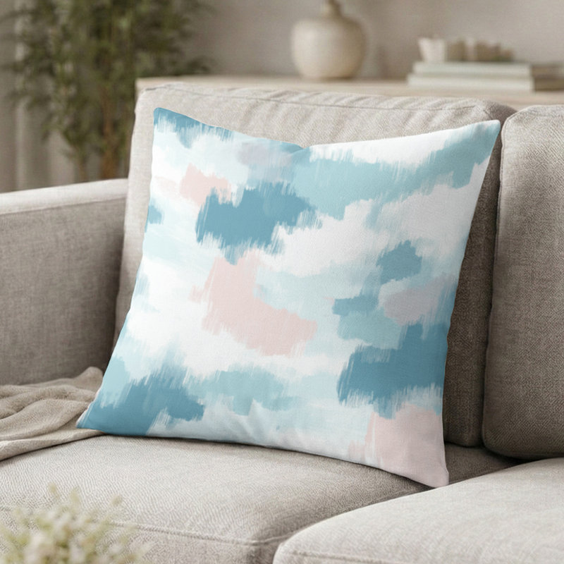 Coussin décoratif Boho, H 18 po x l 18 po