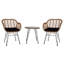 Baltz 2 Seater Rattan Conversation Set
