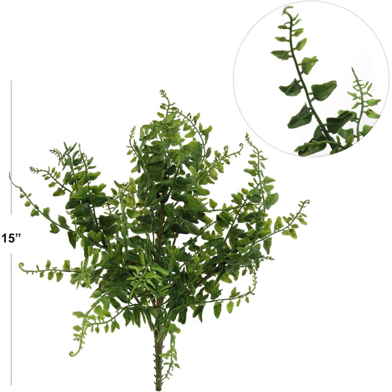 Roberson 15'' Faux Fern Plant