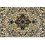 Tapis de couloir oriental en laine noué à la main noir / jaune 2 pi 7 po x 9 pi 8 po Oriental
