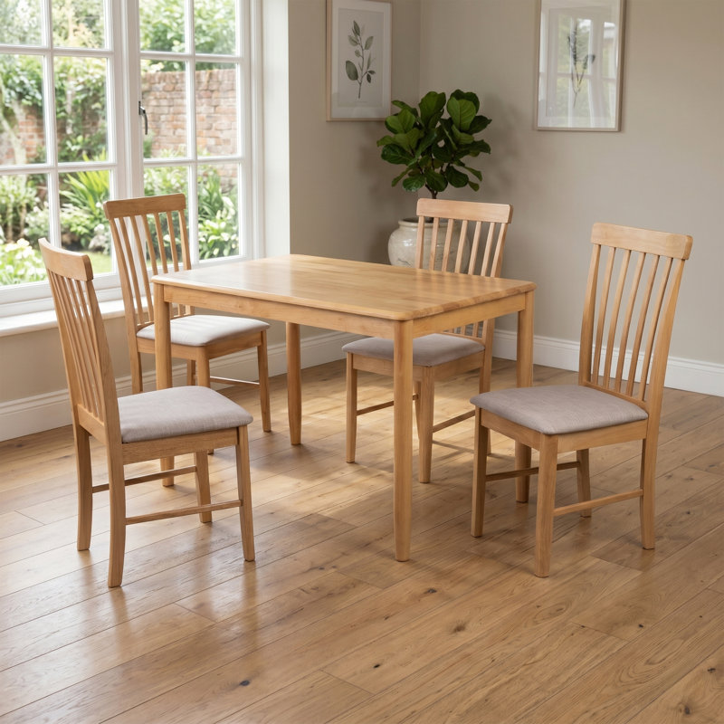 Ankrum Solid Wood Dining Table
