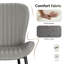 Chaise d'appoint rembourrée Modern (ensemble de 4)-171374287-171374321