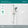 Precept Full/Standard Handheld Shower Head 1.5 GPM GPM