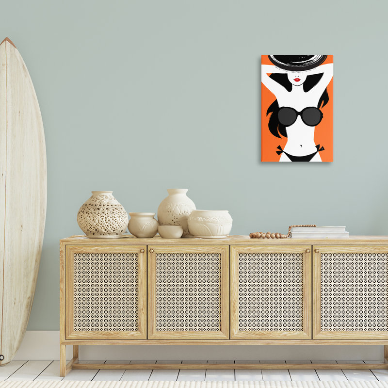 «Summer Vibes Girl» par Martina Pavlova, H 30 po x l 20 po