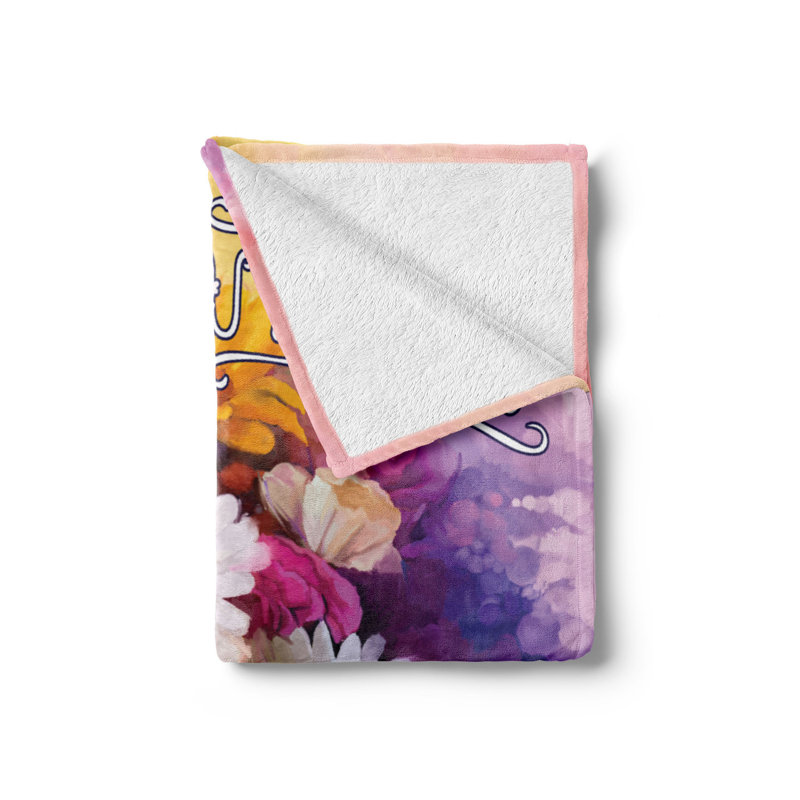 Hand Woven Throw Blanket, 50" x 60"