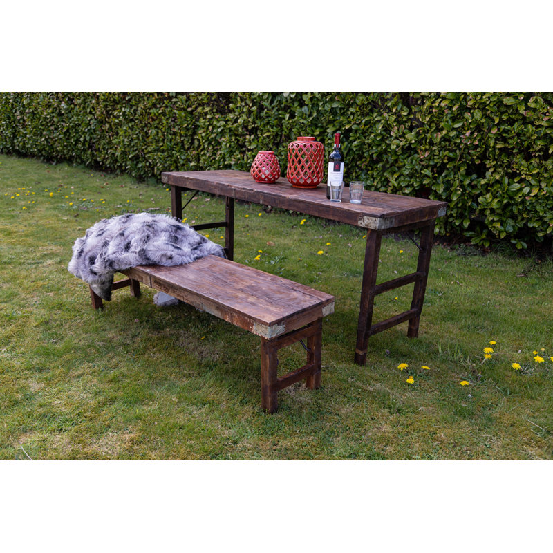 Liddel Oak Solid Wood Dining Table
