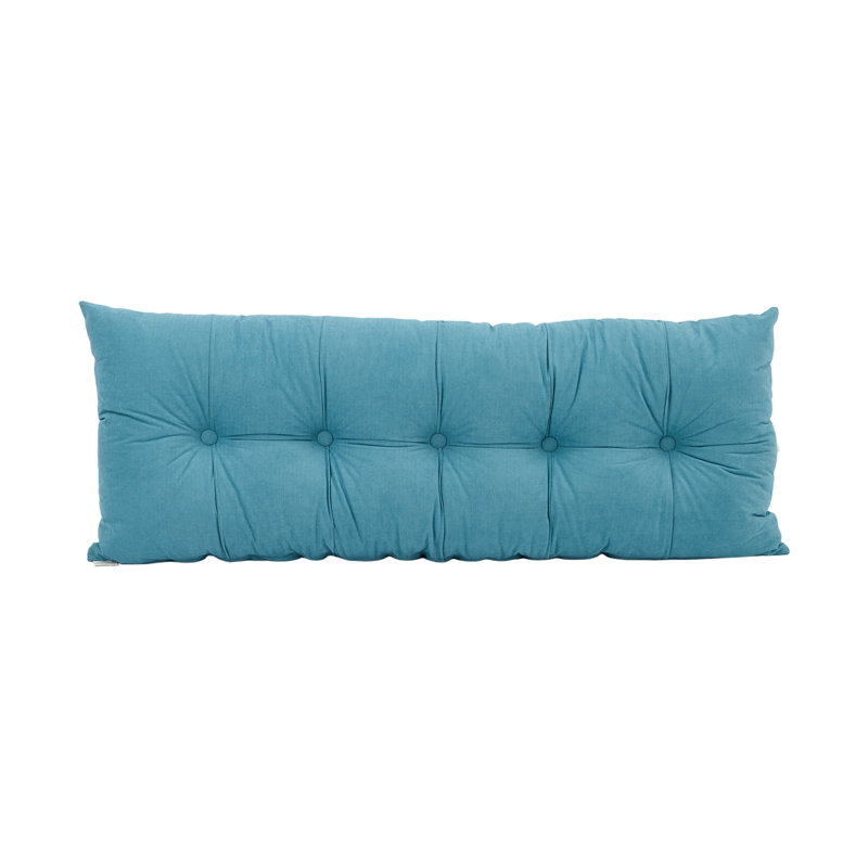 Upholstered Headboard Pillow, Blue, 150cm W x 60cm D